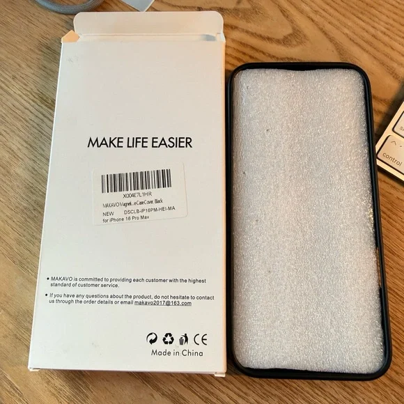 MANLENO Titanium Color Magnetic for iPhone 15 Pro Case - Picture 7 of 12